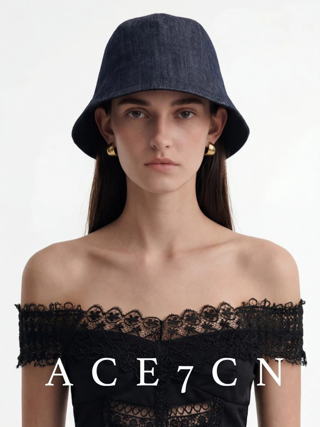 Raw Denim Bucket Hat — ACE7CN