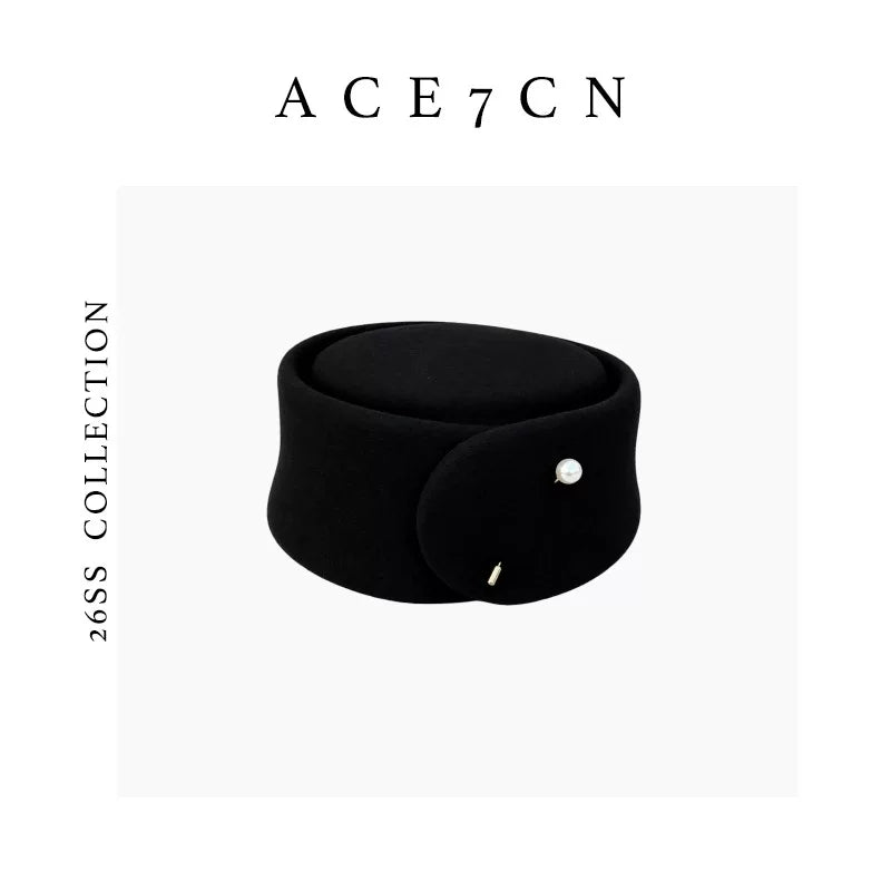 Niche 100 Wool Pillbox Hat pillbox Hepburn Dress