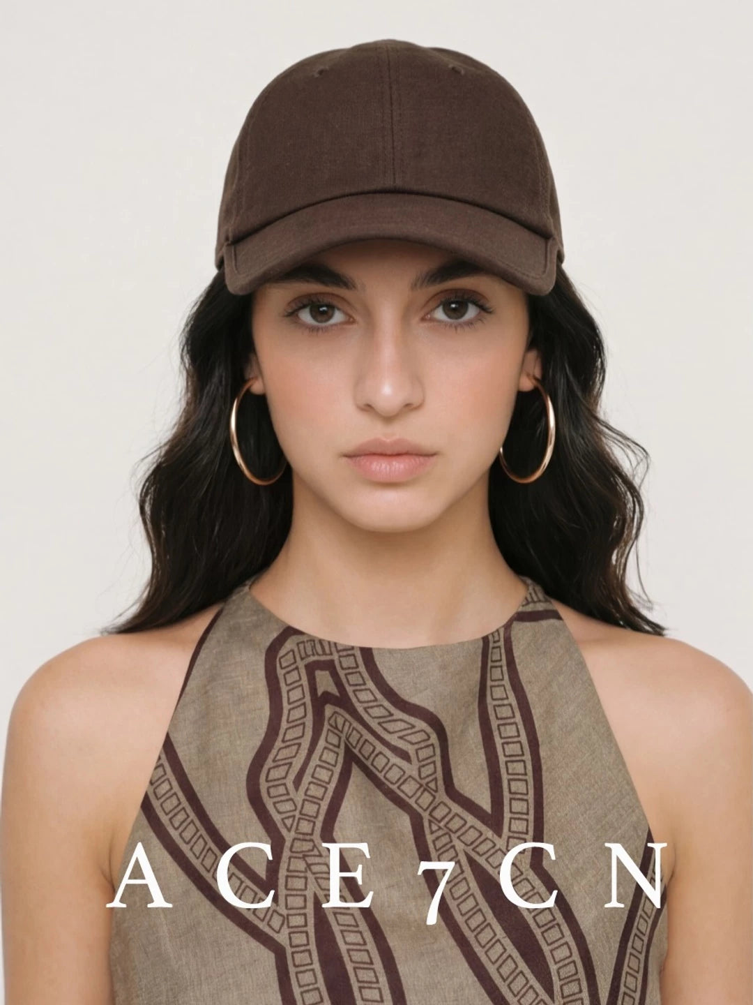 Pure Linen Baseball Cap — ACE7CN