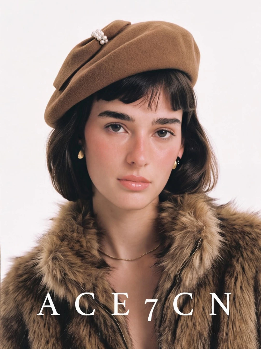 Wool Evening Pillbox Hat — ACE7CN