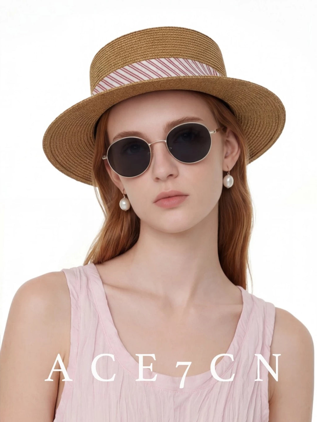 Breathable Straw Fedora — ACE7CN