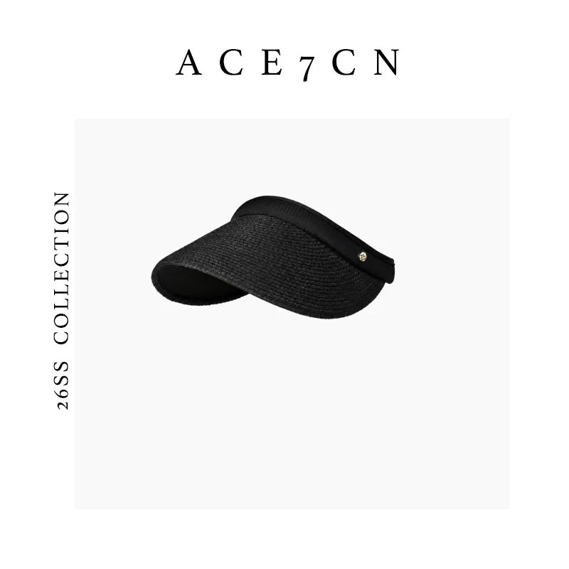 Open-Top Straw Visor — ACE7CN