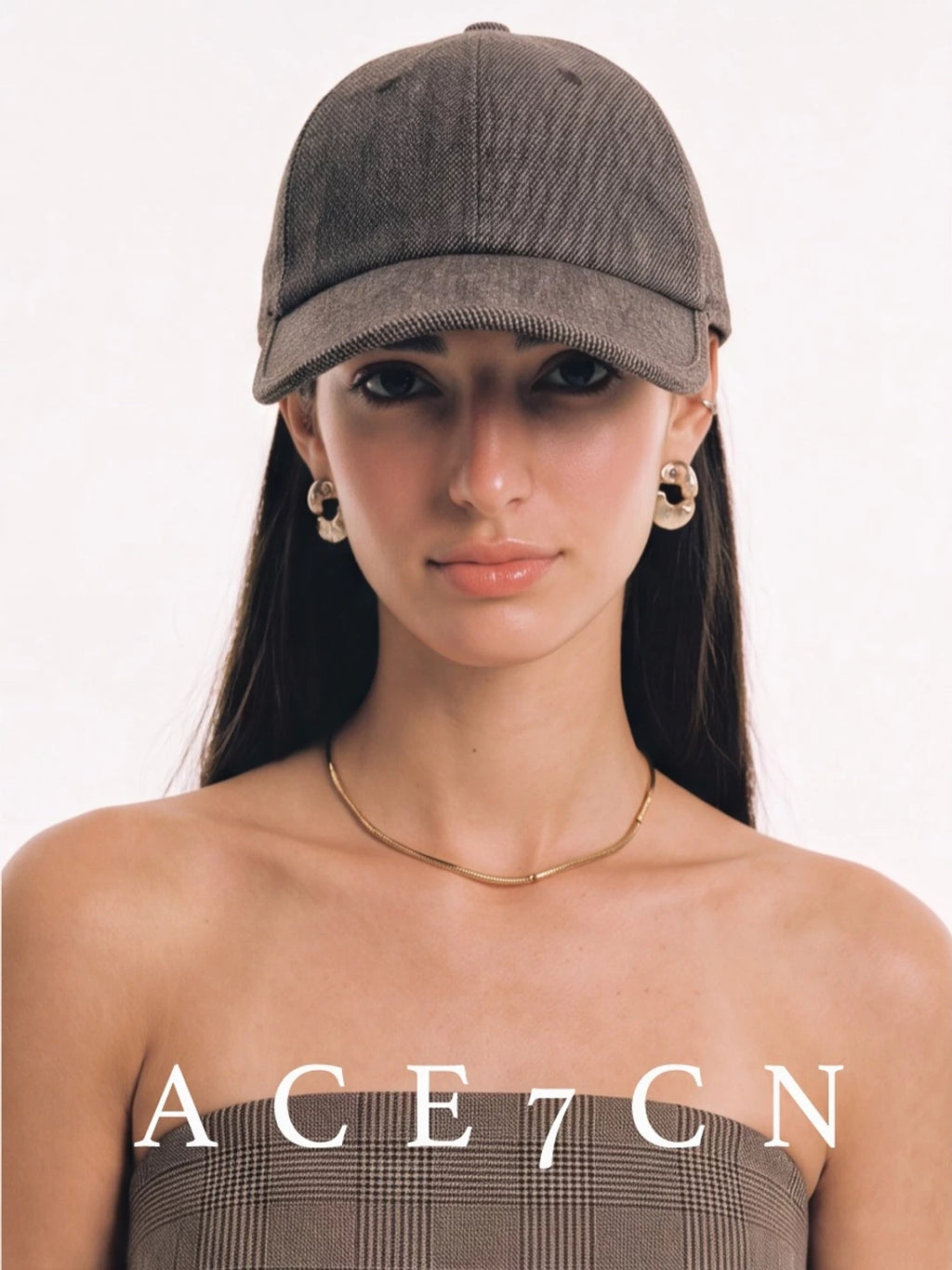 Cotton-Linen Equestrian Cap — ACE7CN