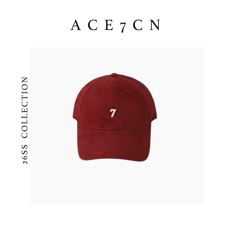 Soft-Crown Embroidered Baseball Cap — ACE7CN