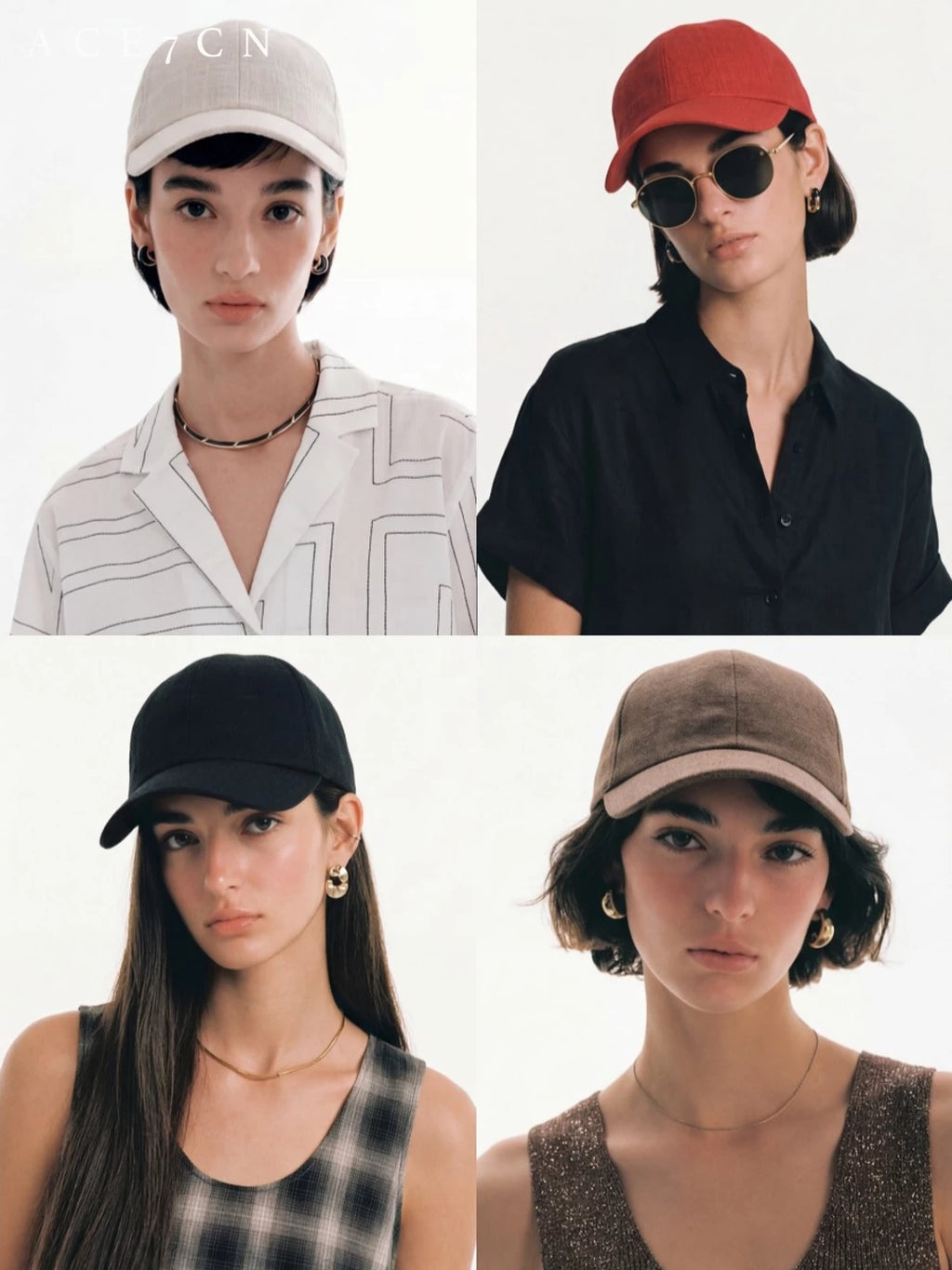 Linen Riding Cap — ACE7CN