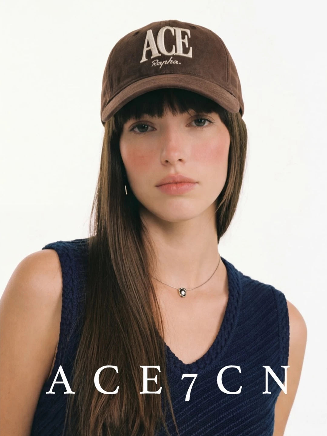 Embroidered Deep-Crown Baseball Cap — ACE7CN