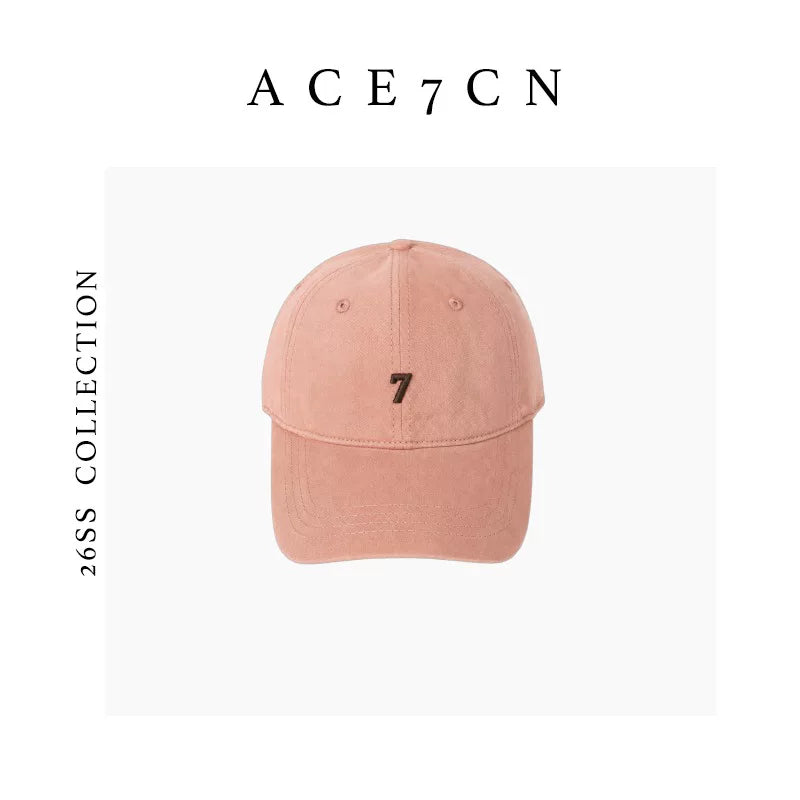 Soft-Crown Embroidered Baseball Cap — ACE7CN