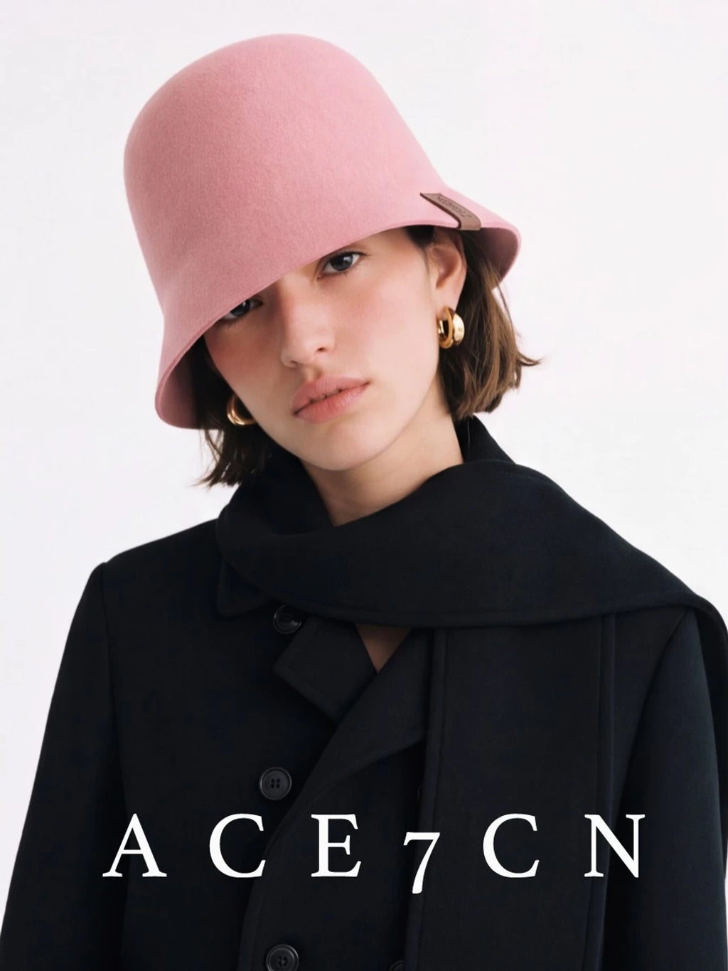 Wool Lampshade Bucket Hat — ACE7CN