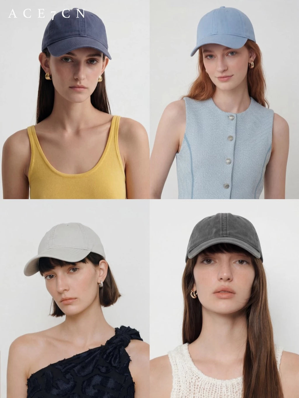 Clean-Line Baseball Cap — ACE7CN