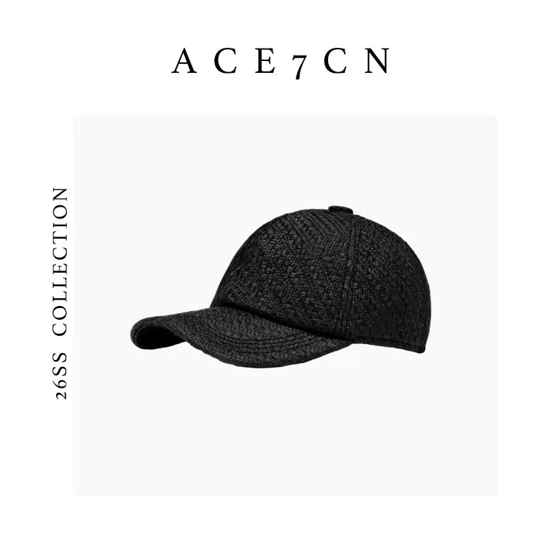 Breathable Straw Baseball Cap — ACE7CN