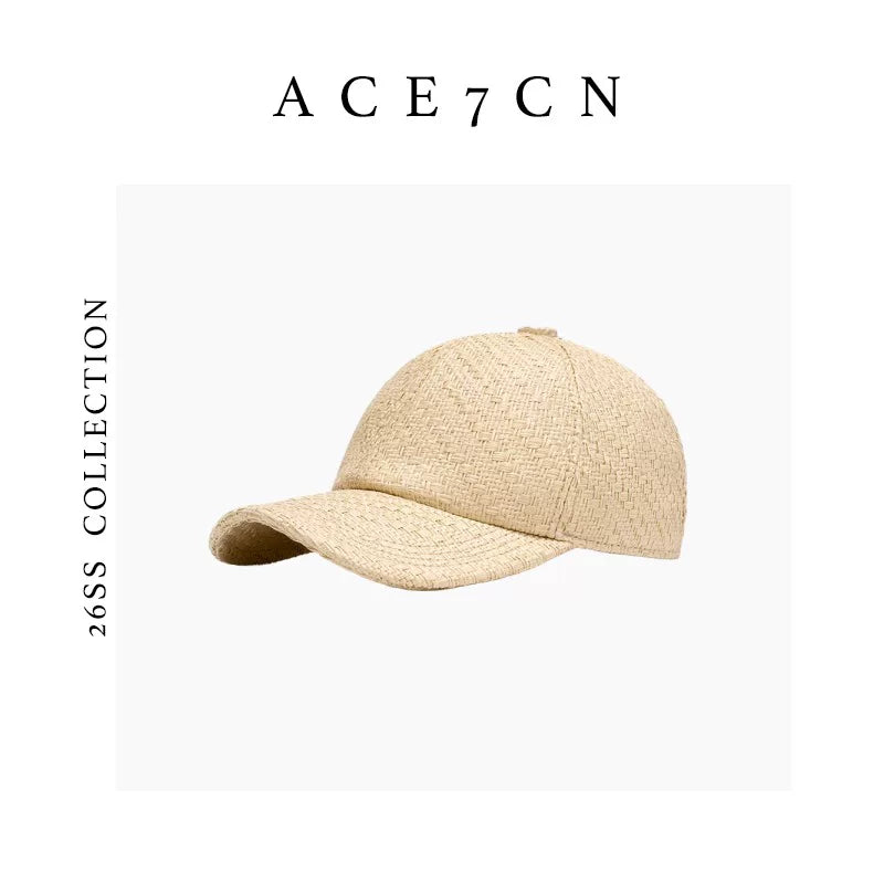 Breathable Straw Baseball Cap — ACE7CN