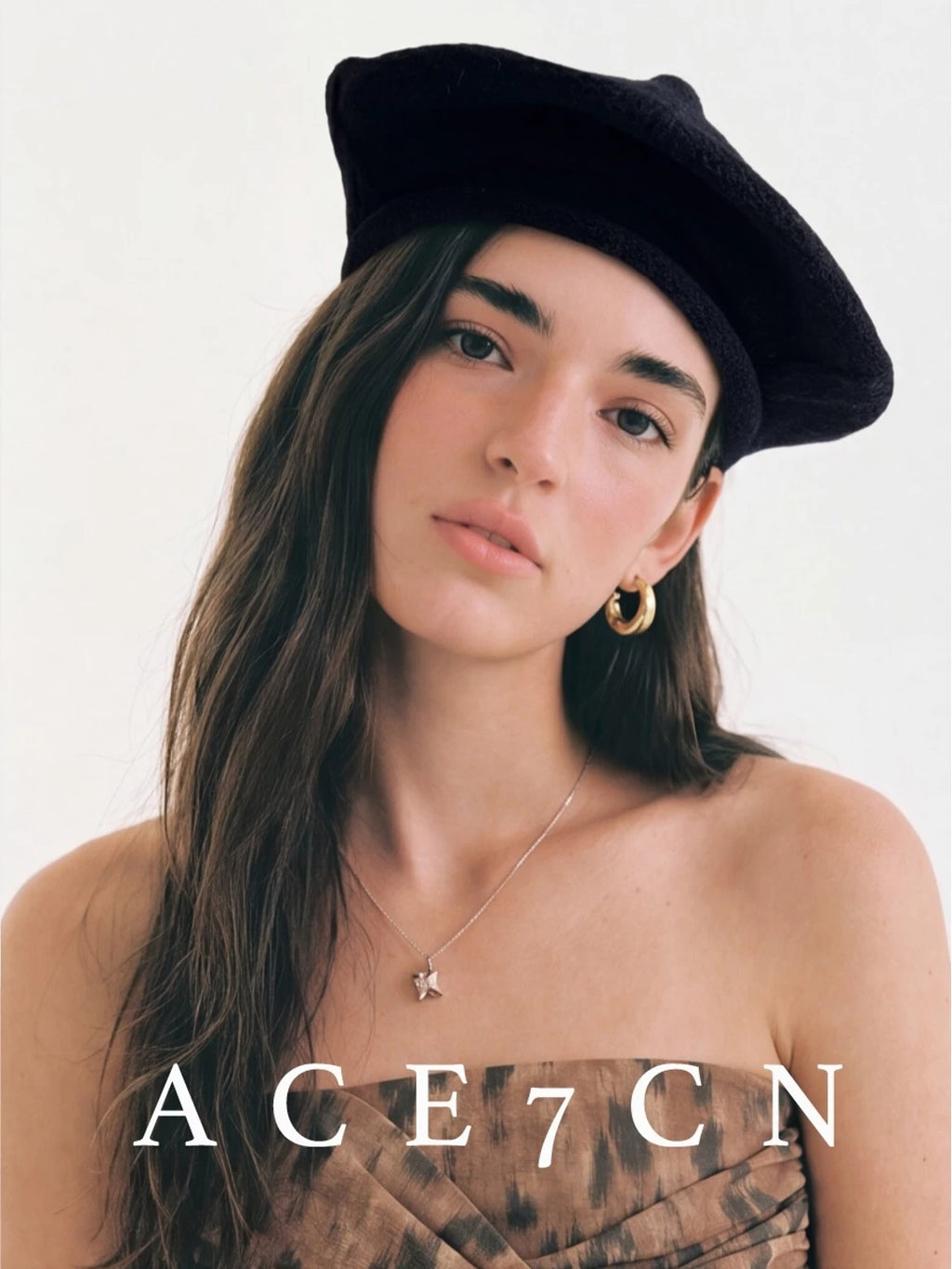 Soft Wool Knit Beret — ACE7CN