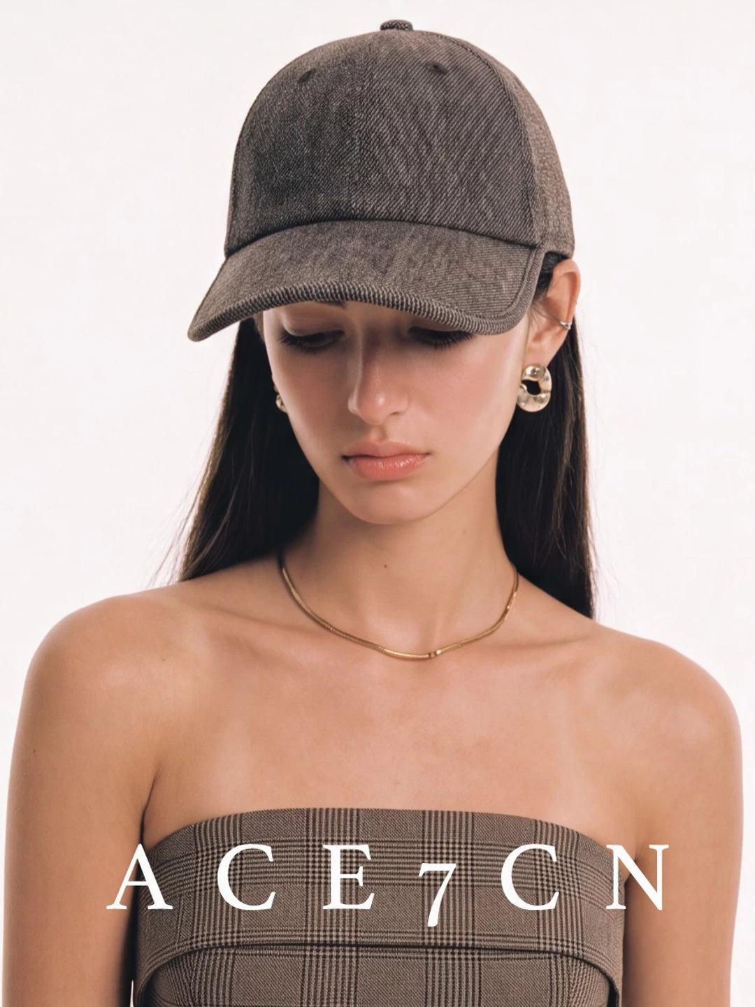 Cotton-Linen Equestrian Cap — ACE7CN