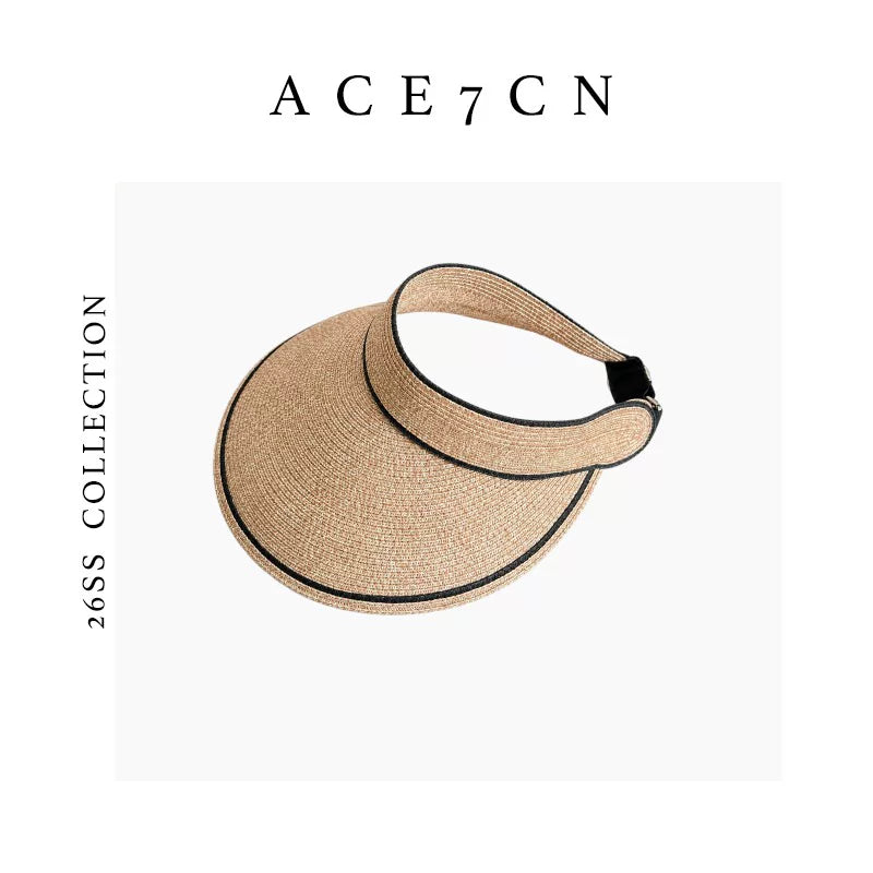 Wide-Brim Headband Sun Visor — ACE7CN