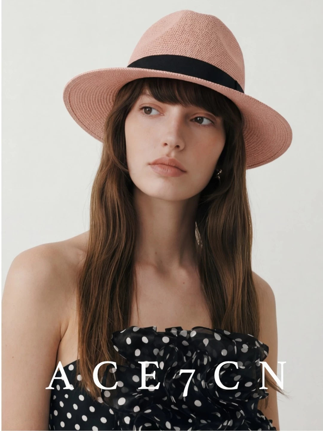Western Straw Panama Hat — ACE7CN
