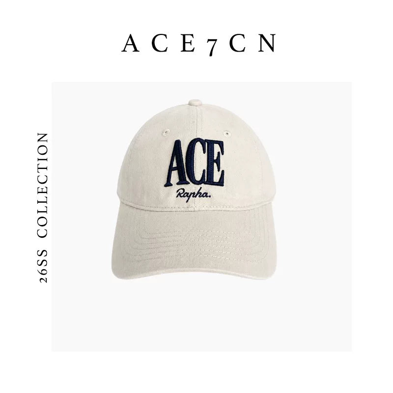 Embroidered Deep-Crown Baseball Cap — ACE7CN