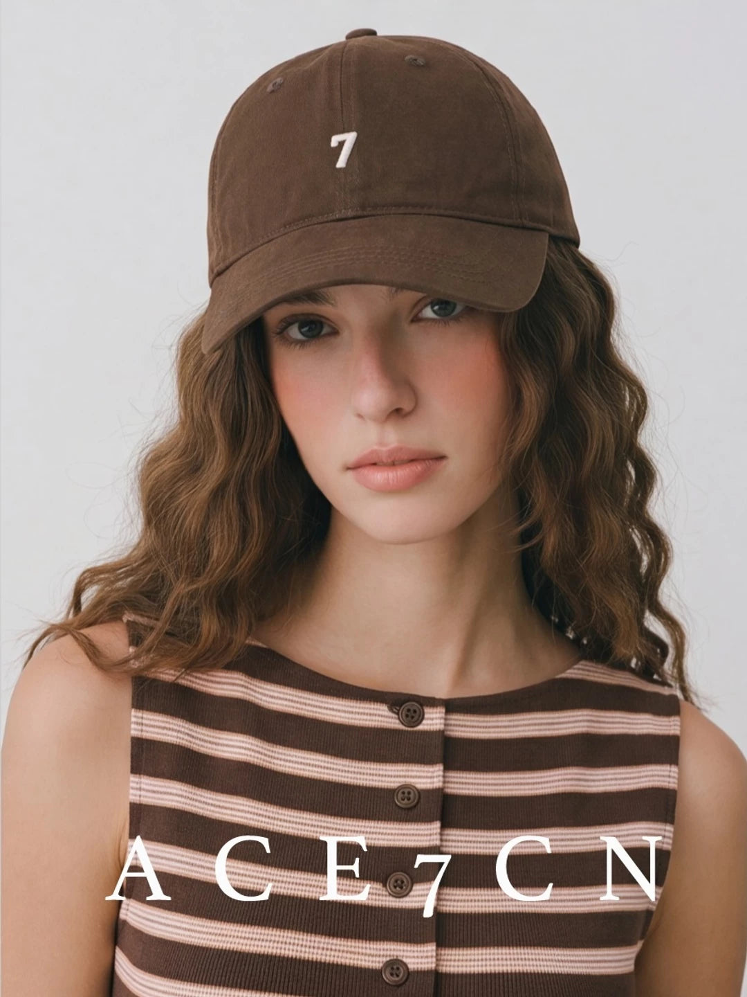 Soft-Crown Embroidered Baseball Cap — ACE7CN