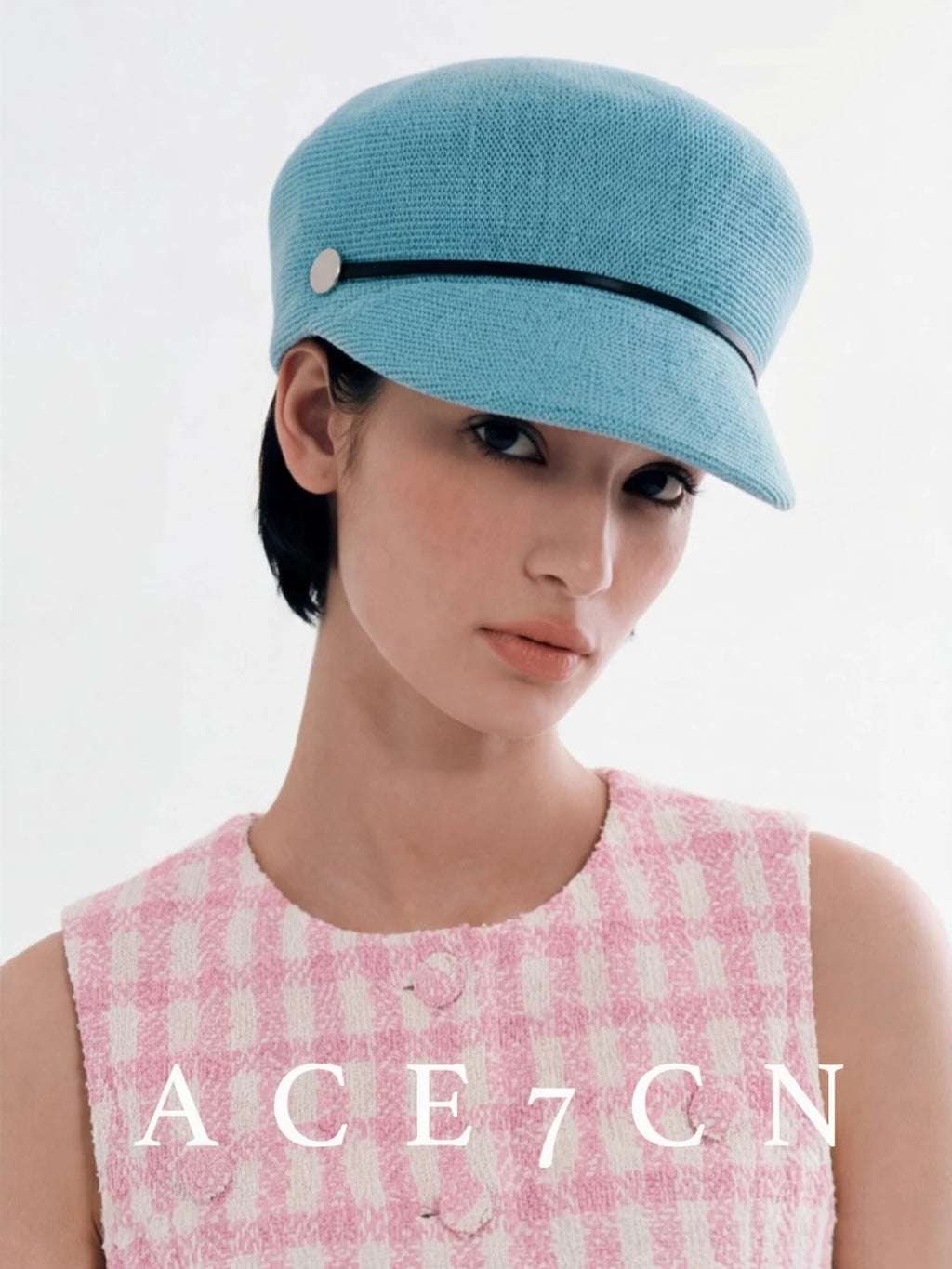 Short-Brim Equestrian Cap — ACE7CN