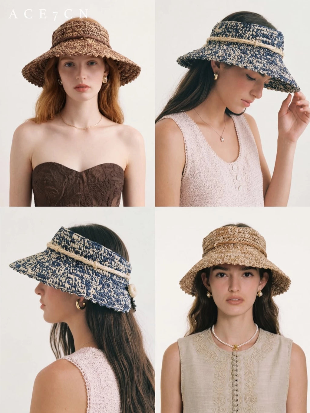 Crochet Headband Visor — ACE7CN