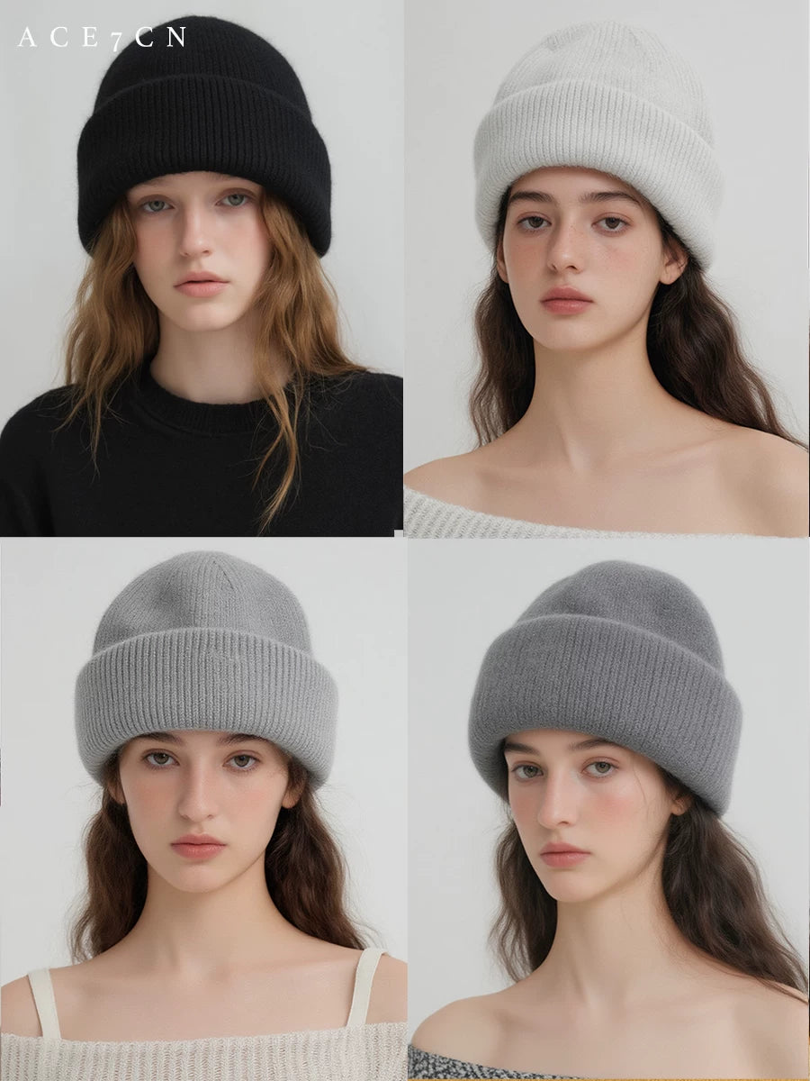 Ear-Flap Knit Beanie — ACE7CN