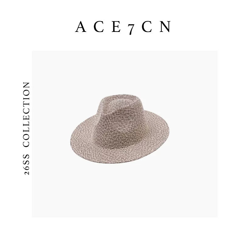 Minimal Straw Fedora — ACE7CN