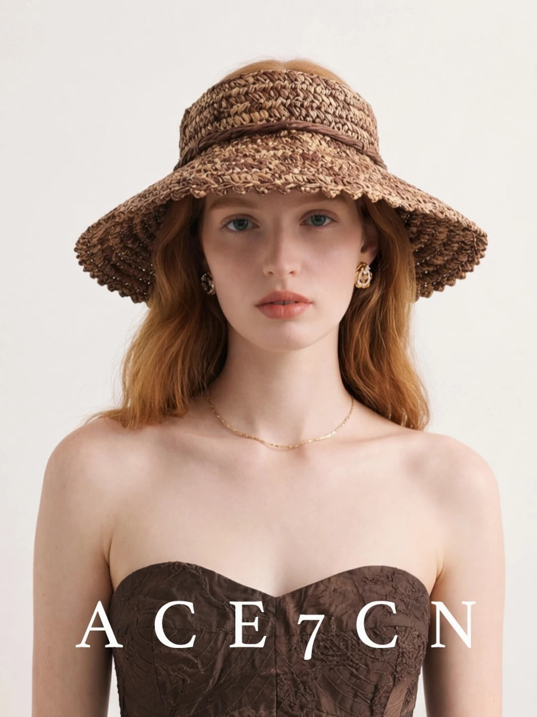 Crochet Headband Visor — ACE7CN