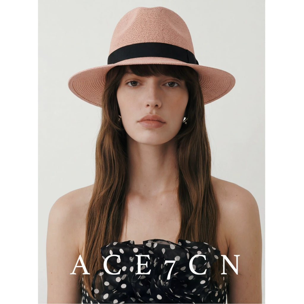 Western Straw Panama Hat — ACE7CN