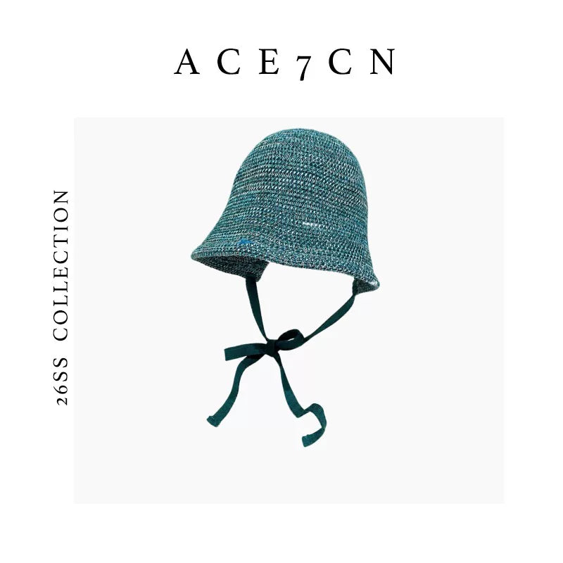 Tie-Strap Crochet Bucket Hat — ACE7CN
