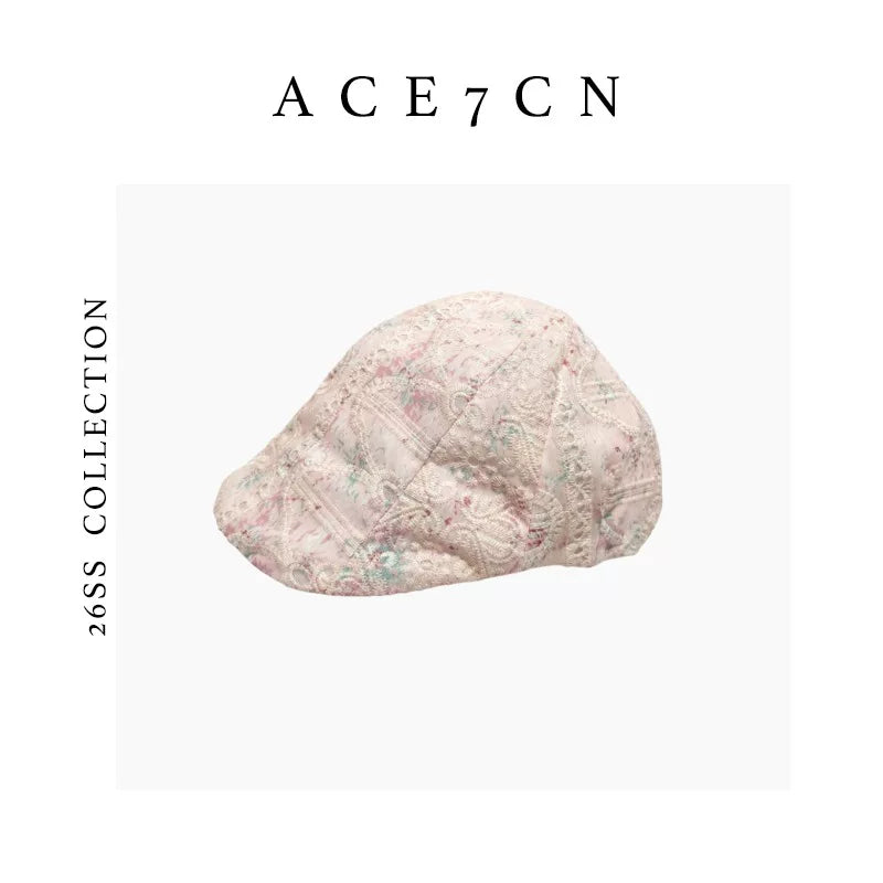 Embossed Lace Baseball Cap — ACE7CN