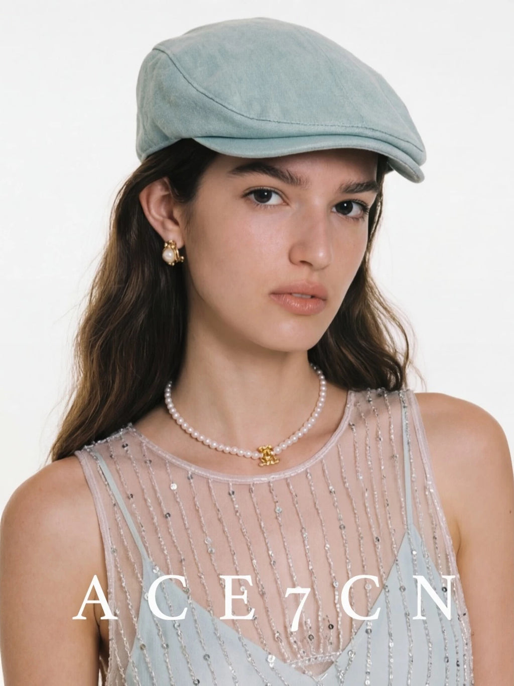 Soft Cotton Flat Cap — ACE7CN