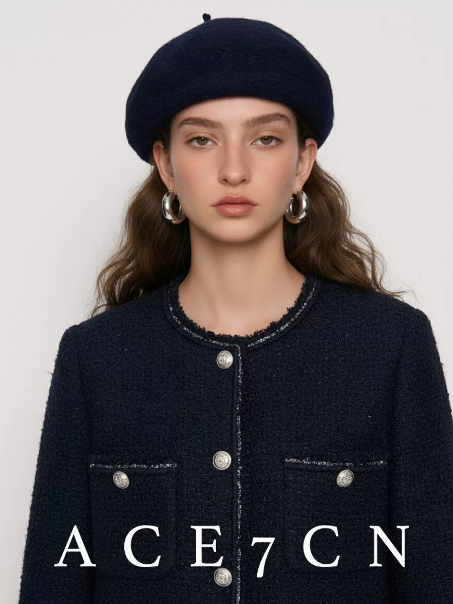 Soft Wool Painter Beret — ACE7CN