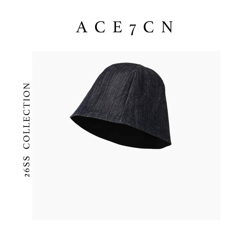Raw Denim Bucket Hat — ACE7CN