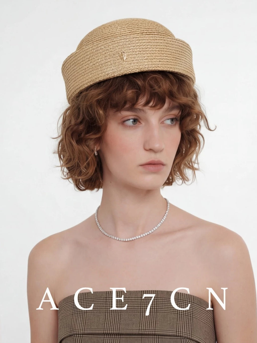 Handmade Raffia Pillbox Hat — ACE7CN
