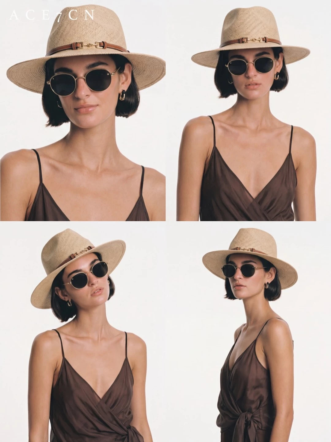 Hand-Crafted Bao-Straw Fedora — ACE7CN
