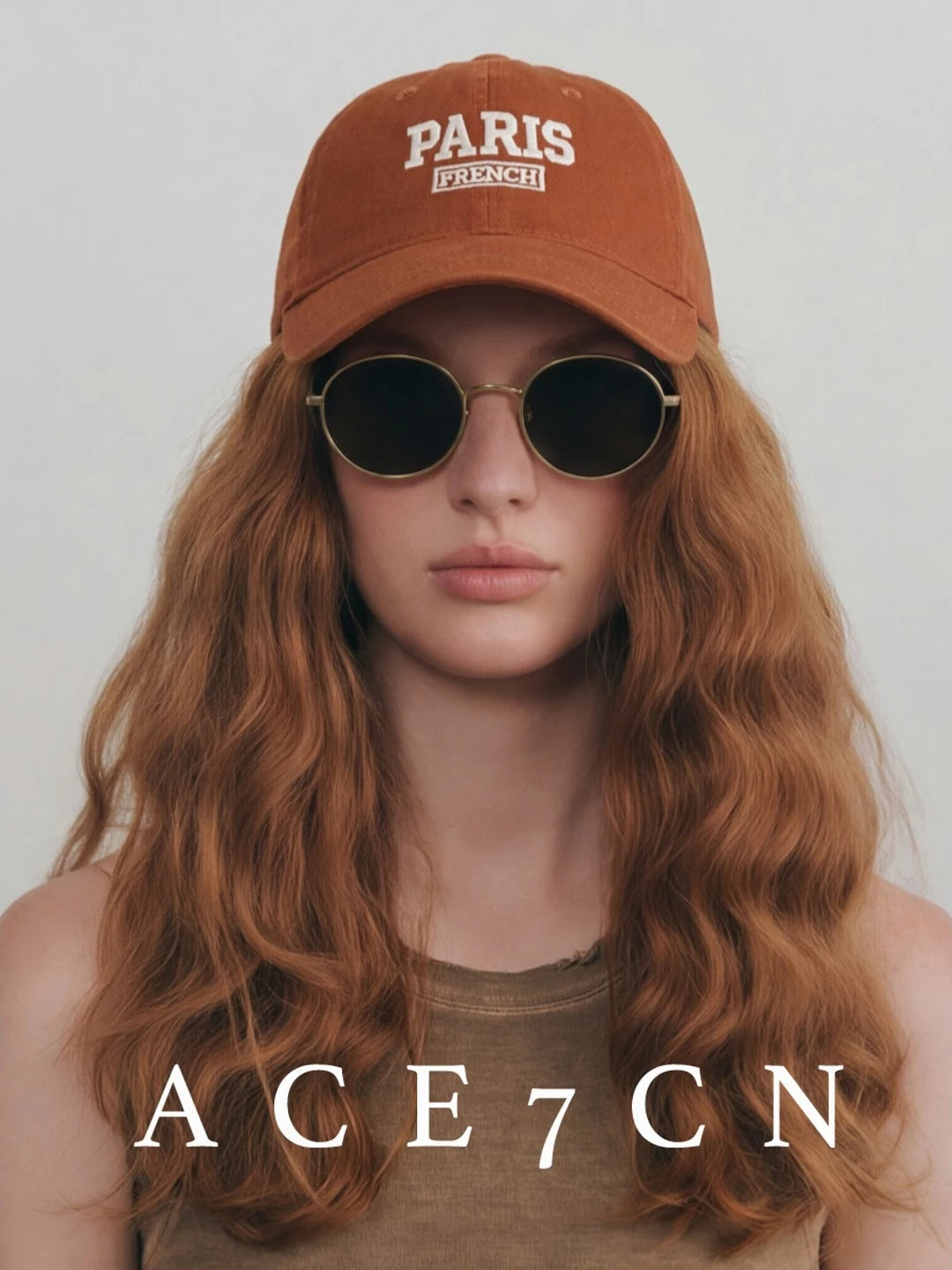 Paris-Embroidered Baseball Cap — ACE7CN