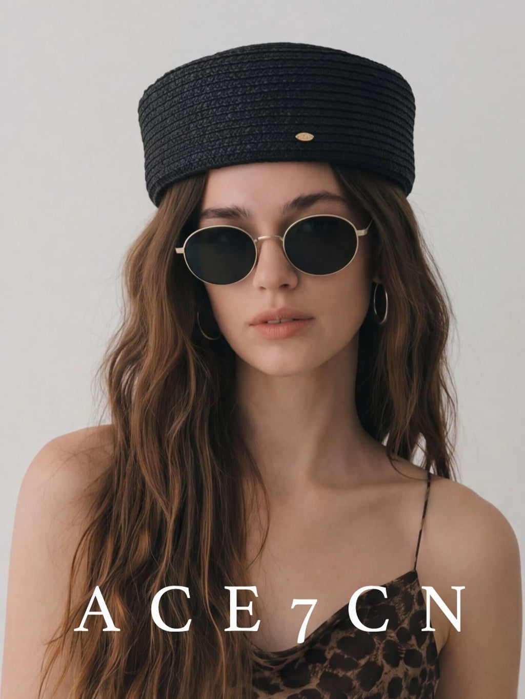 Multicolor Raffia Pillbox Hat — ACE7CN