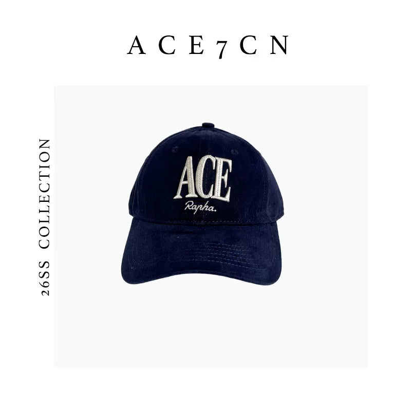 Embroidered Deep-Crown Baseball Cap — ACE7CN