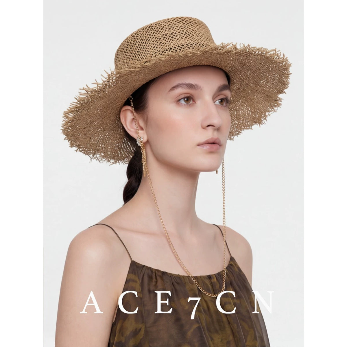 Natural Straw Sun Hat — ACE7CN