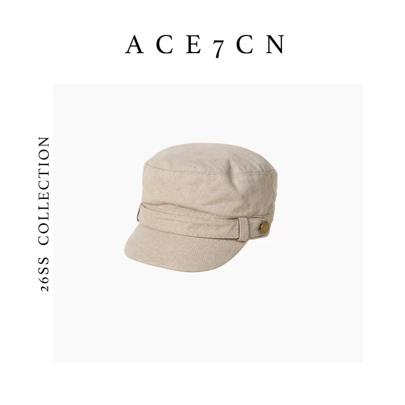 Flat-Top Workwear Equestrian Cap — ACE7CN
