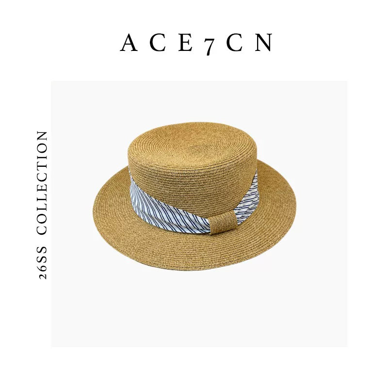 Breathable Straw Fedora — ACE7CN