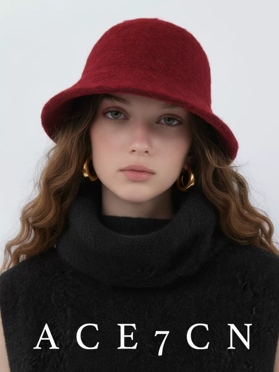 British Vintage Wool Dress Hat Eiffel French
