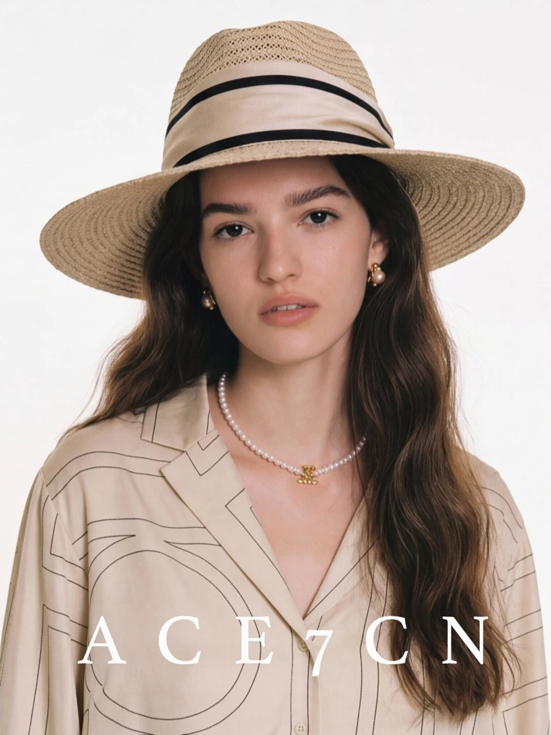 Hand-Woven Western Panama Hat — ACE7CN