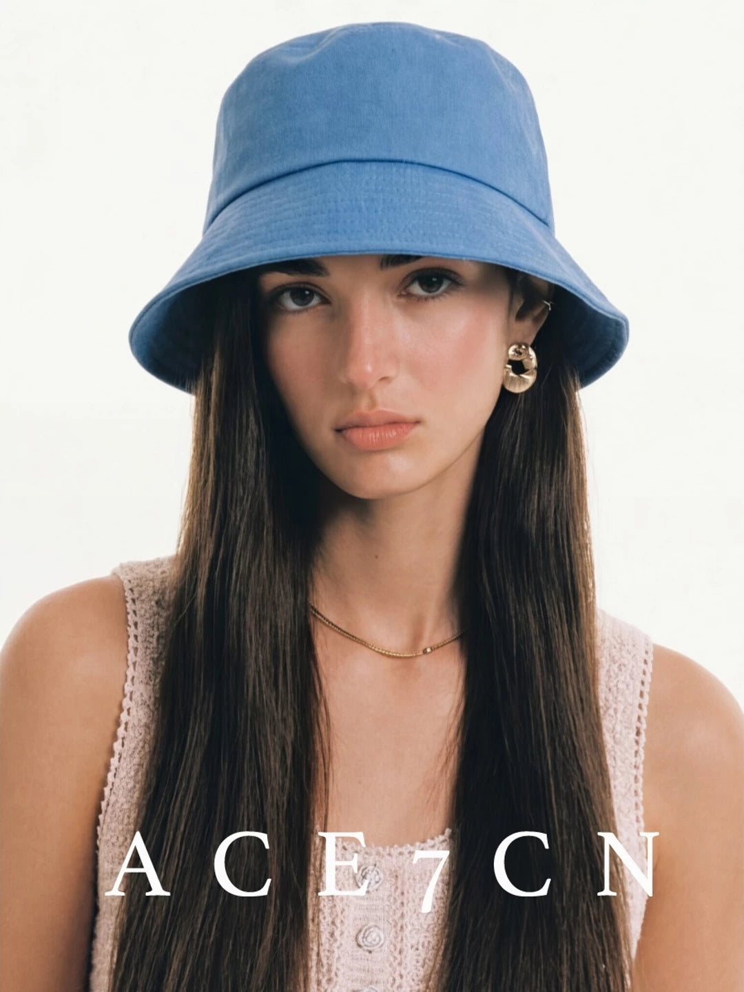 Foldable Plain Bucket Hat — ACE7CN