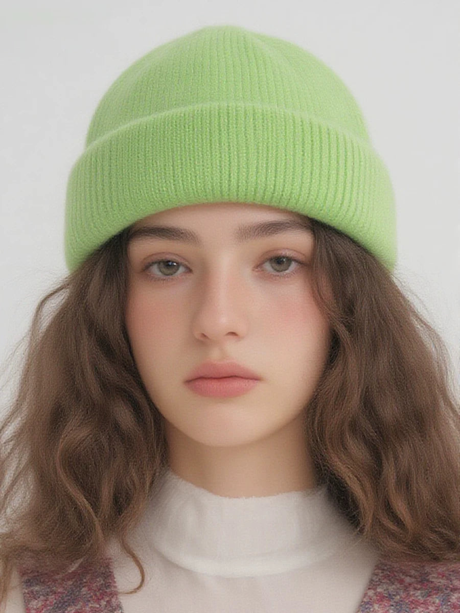 Candy-Tone Knit Beanie — ACE7CN