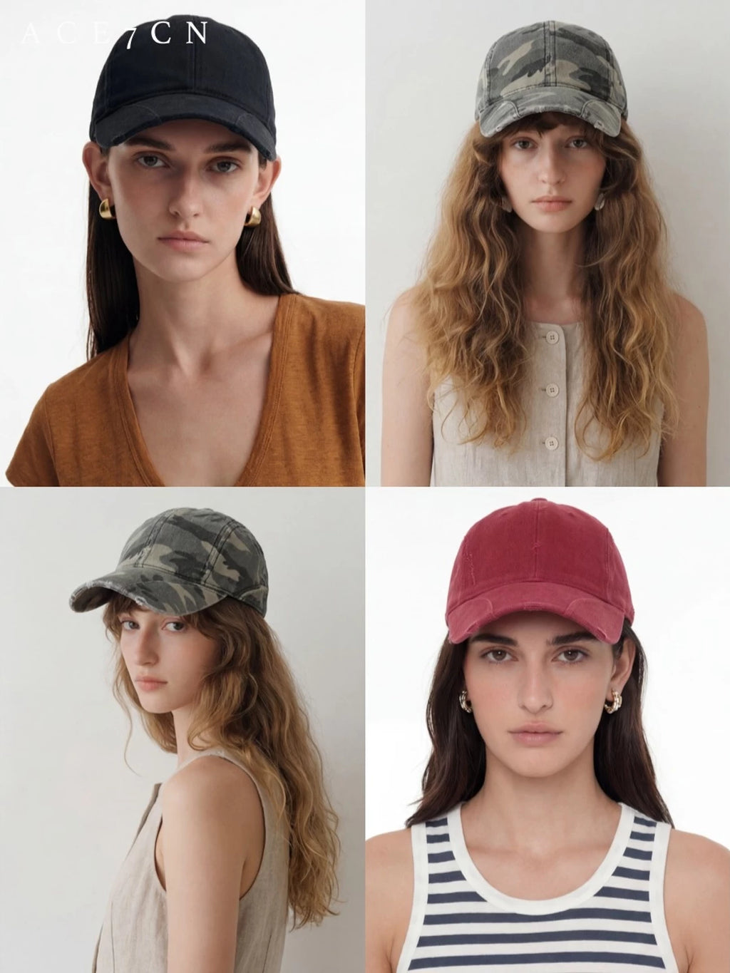 Camouflage Baseball Cap — ACE7CN