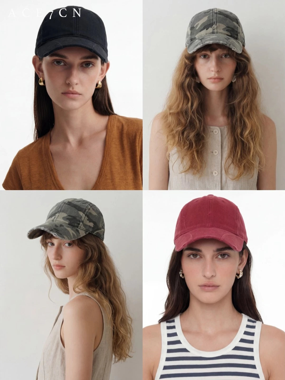 Camouflage Baseball Cap — ACE7CN