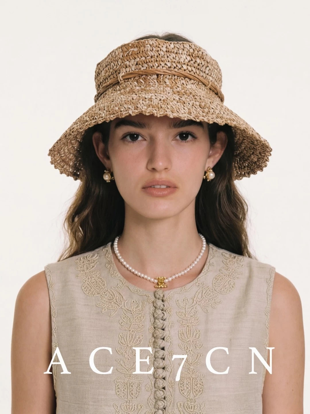 Crochet Headband Visor — ACE7CN