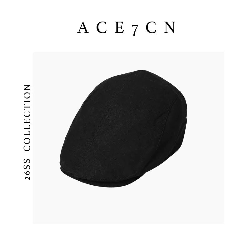 Cotton Flat Cap — ACE7CN