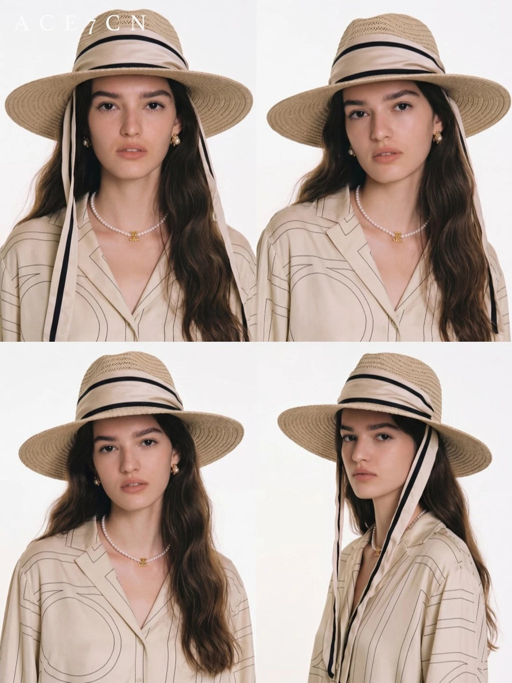 Hand-Woven Western Panama Hat — ACE7CN