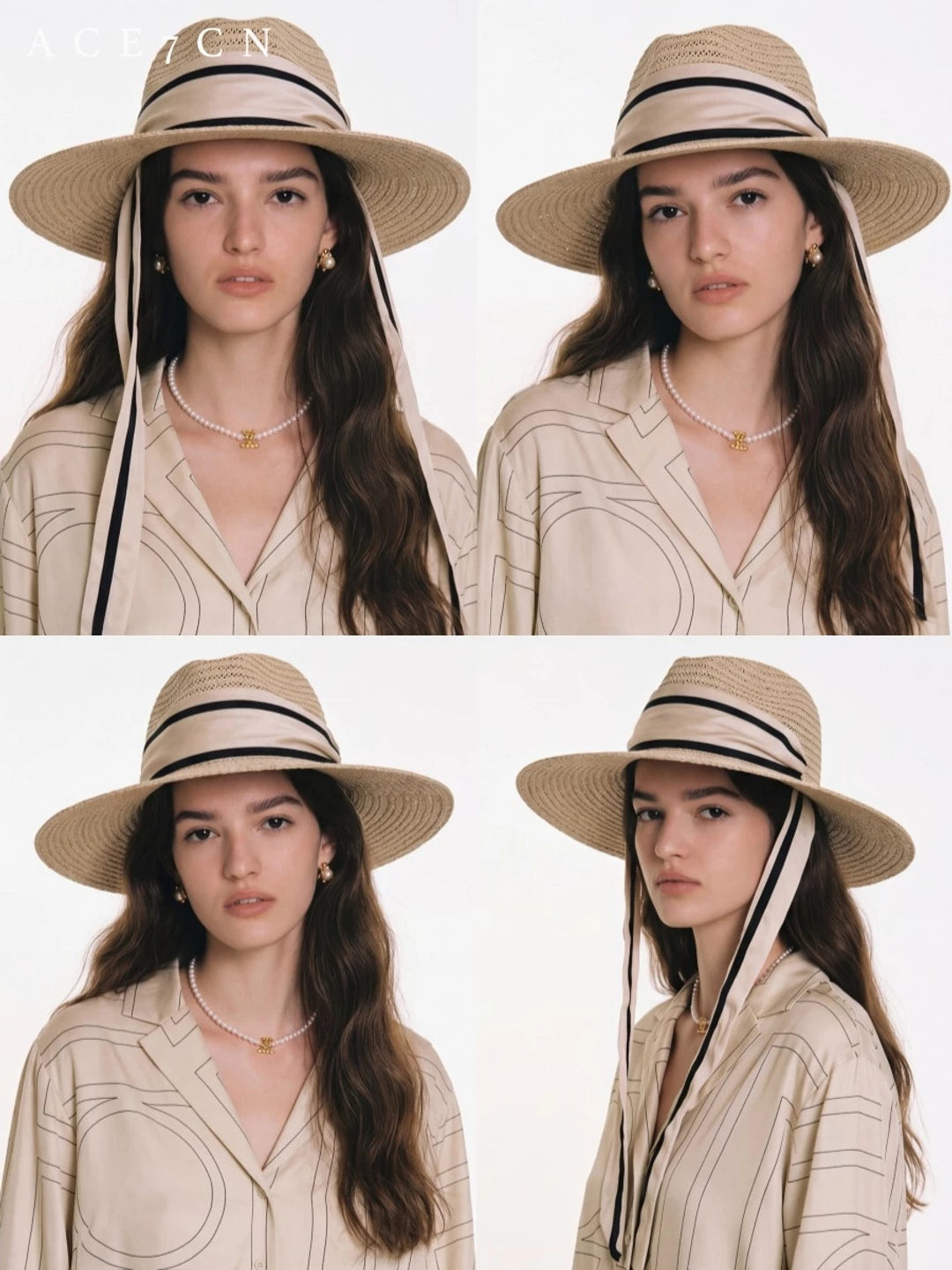 Hand-Woven Western Panama Hat — ACE7CN
